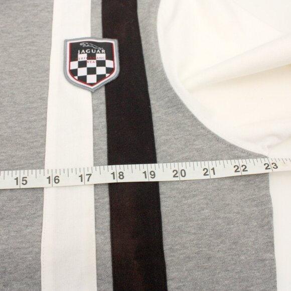 Jaguar Men's Long Sleeve Polo Shirt Flag Logo Embroidery XL - Picture 11 of 11
